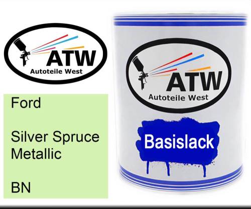 Ford, Silver Spruce Metallic, BN: 1L Lackdose, von ATW Autoteile West.